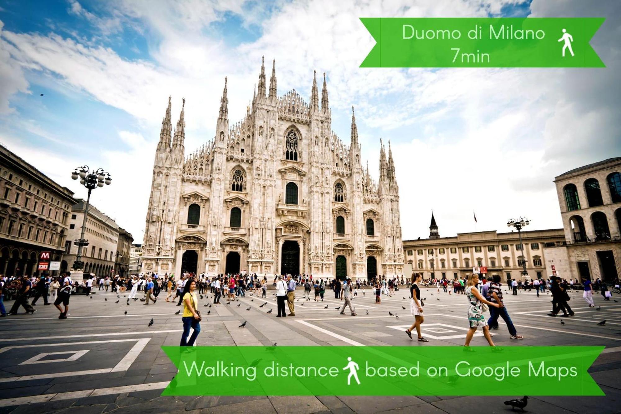 San Babila Central Tower With Panoramic Terrace Overlooking Duomo By Rentopolis Milão Exterior foto